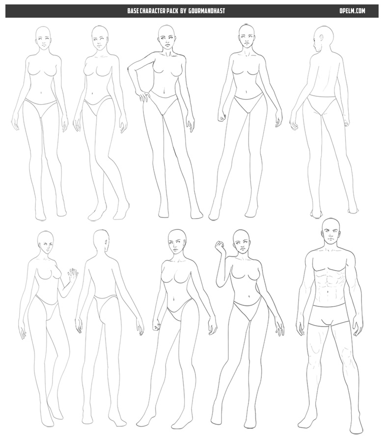 Featured image of post Character Bases Poses