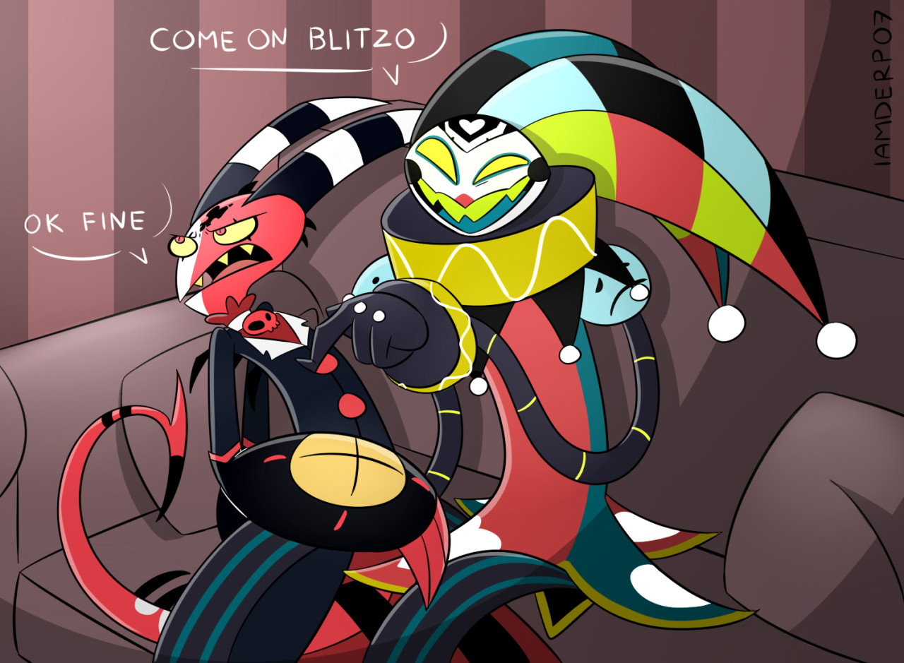 Featured image of post Fizzarolli X Blitzo Fanart